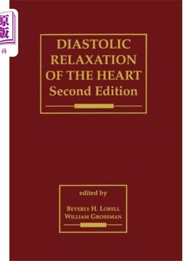 海外直订医药图书Diastolic Relaxation of the Heart 心脏舒张舒张