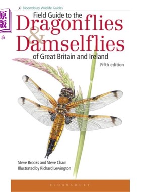 海外直订Field Guide to the Dragonflies and Damselflies o... 英国和爱尔兰蜻蜓和豆娘野外指南