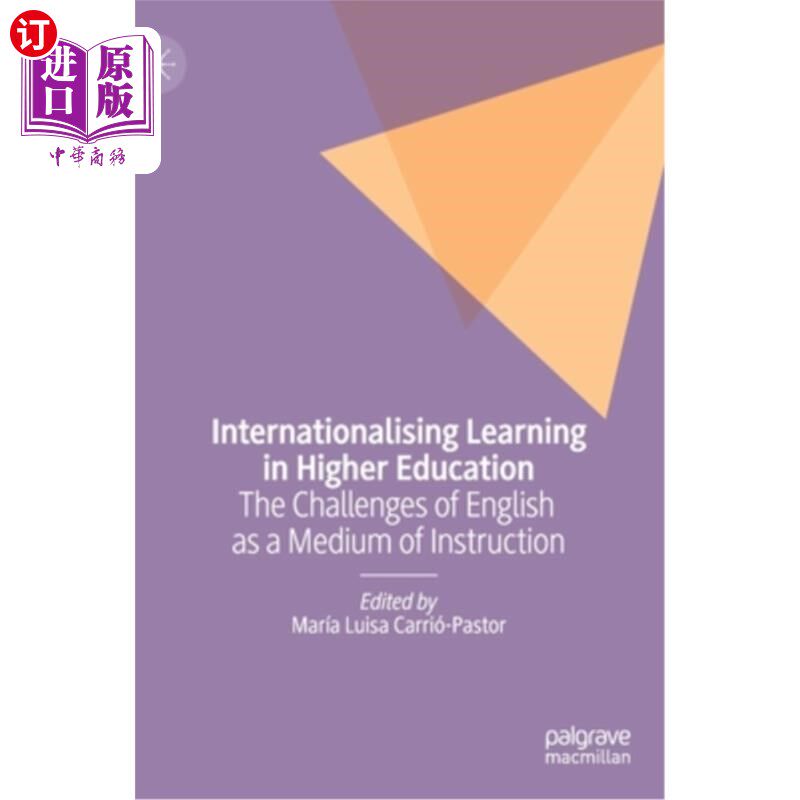 海外直订Internationalising Learning in Higher Education: The Challenges of English as a  高等教育国际化学习：英语作为教