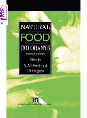 海外直订Natural Food Colorants 天然食用色素