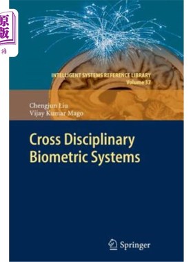 海外直订Cross Disciplinary Biometric Systems 跨学科生物识别系统