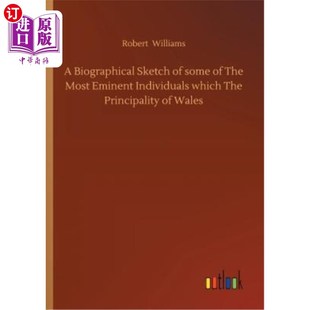 海外直訂A 一些個(gè)人 Principa The 威爾士公國最著名 Eminent Sketch Individuals which Most Biographical some