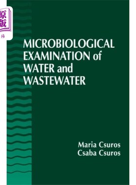 海外直订Microbiological Examination of Water and Wastewa... 水和废水的微生物检验