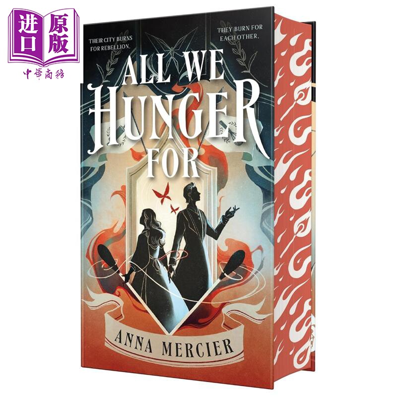预售 我们渴望的一切  刷边  All We Hunger for  Deluxe Edition 英文原版 Anna Mercier 浪漫爱情小说【中商原版】