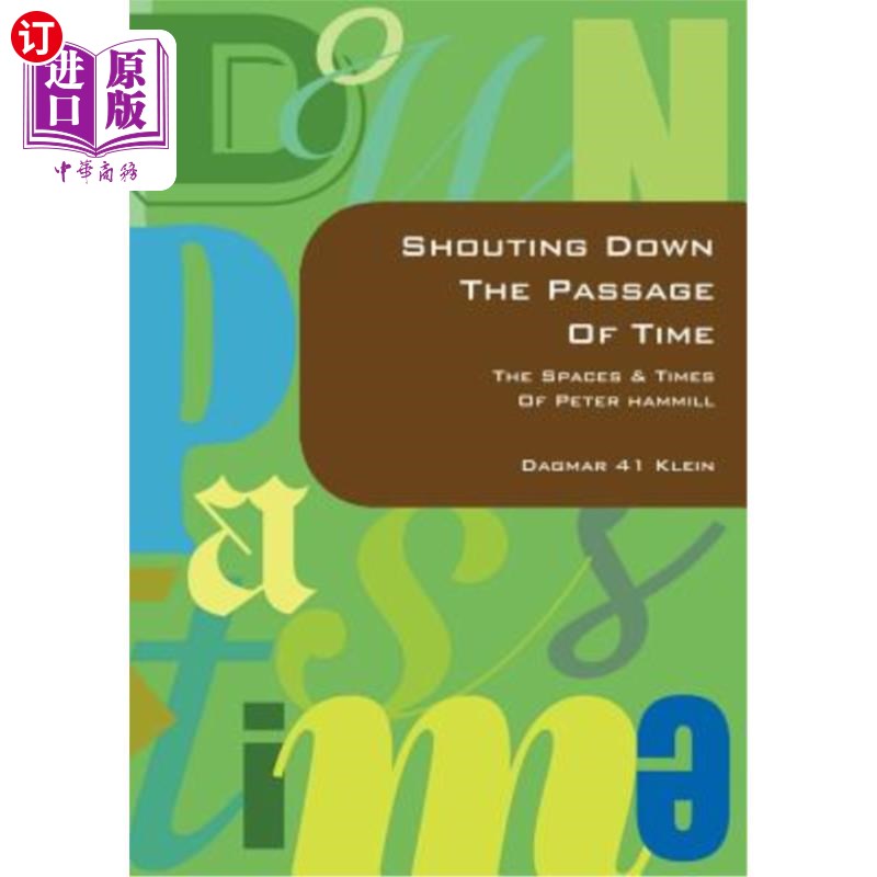 海外直订Shouting Down the Passage of Time 在时间的流逝中呼喊