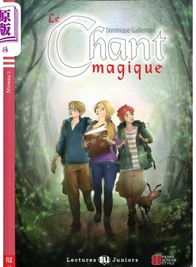 魔幻歌声ELI Teen Readers French A1: Le chant magique 含音频 法文原版 法语学习分级阅读读物READERS - TEEN【中商原版】