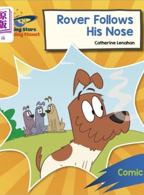 海外直订Reading Planet: Rocket Phonics - Target Practice... 阅读星球:火箭拼读-目标练习-漫游者跟随他的鼻子-蓝色