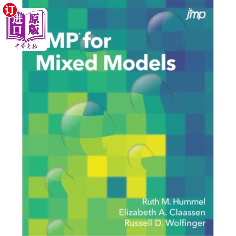 海外直订JMP for Mixed Models 混合模型JMP