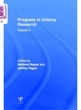 海外直订Progress in Infancy Research: Volume 3 婴儿研究进展:第3卷