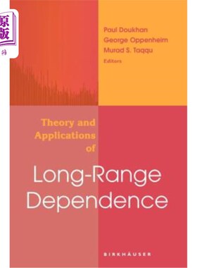 海外直订Theory and Applications of Long-Range Dependence 长程相关理论及其应用