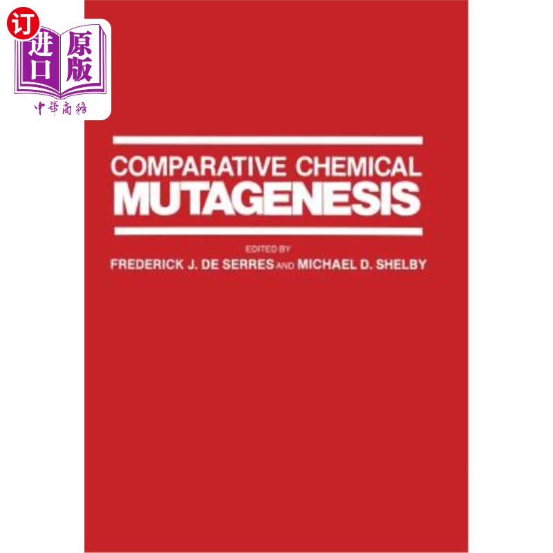 海外直订Comparative Chemical Mutagenesis 比较化学诱变