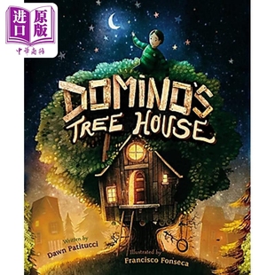 House 英文原版 Dominos Tree Fonseca 故事图画书 儿童绘本 多米诺 精品绘本 Francisco 树屋 中商原版 进口图书故事绘本