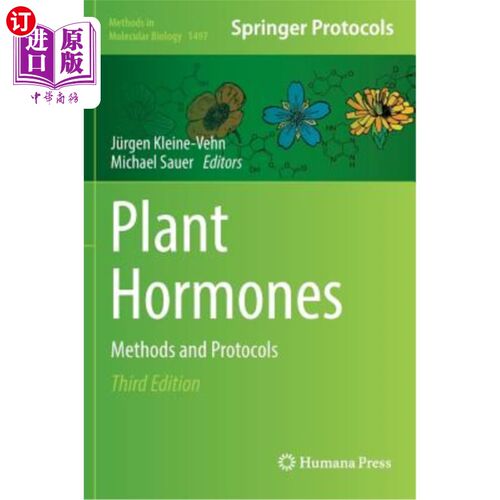 海外直订Plant Hormones: Methods and Protocols 植物激素：方法和协议
