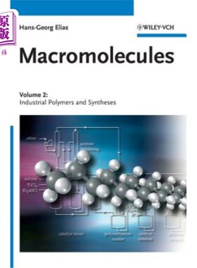 海外直订Macromolecules, Volume 2: Industrial Polymers and Syntheses 高分子，第2卷：工业聚合物和合成