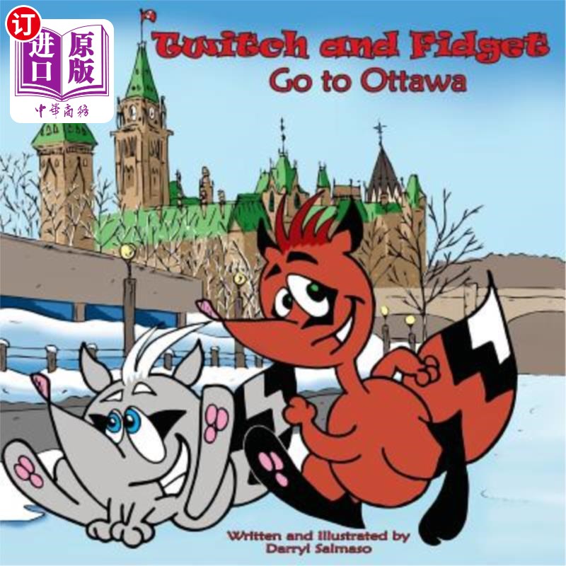 海外直订Twitch and Fidget Go to Ottawa Twitch和Fidget去渥太华