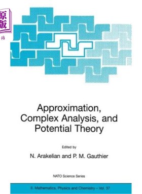 海外直订Approximation, Complex Analysis, and Potential Theory 近似，复杂分析和势理论