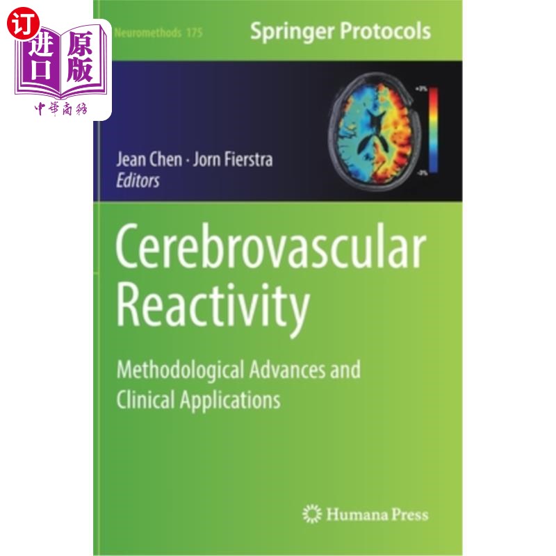 海外直订医药图书Cerebrovascular Reactivity: Methodological Advances and Clinical Applications 脑血管反应性:方法学进