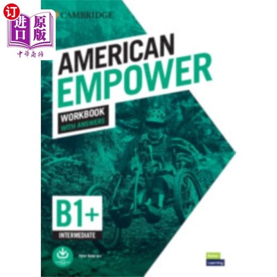 海外直订American Empower Intermediate/B1+ Workbook with ... 美国授权中级/B1+练习册及答案