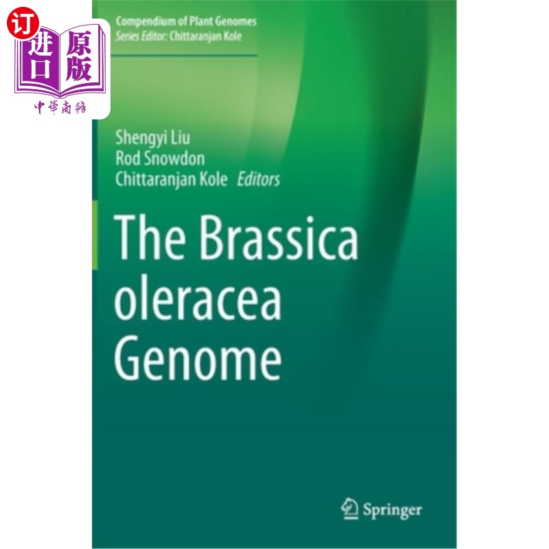 海外直订The Brassica Oleracea Genome甘蓝基因组