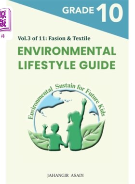 海外直订Environmental Lifestyle Guide Vol.3 of 11: For Grade 10 Students 环境生活指南第3卷(共11卷):适用于10年级学生