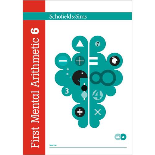 英国S&S教辅First Mental Arithmetic 6 初阶心算 6（6-7岁）附电子答案  数学心算能力训练 英文原版  儿童教育