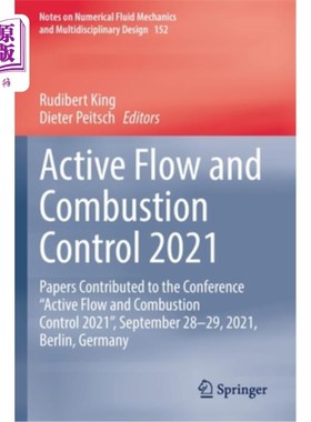 海外直订Active Flow and Combustion Control 2021: Papers Contributed to the Conference 