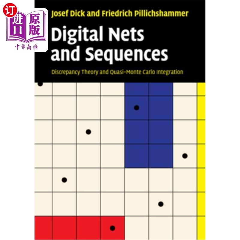 海外直订Digital Nets and Sequences 数字和序列