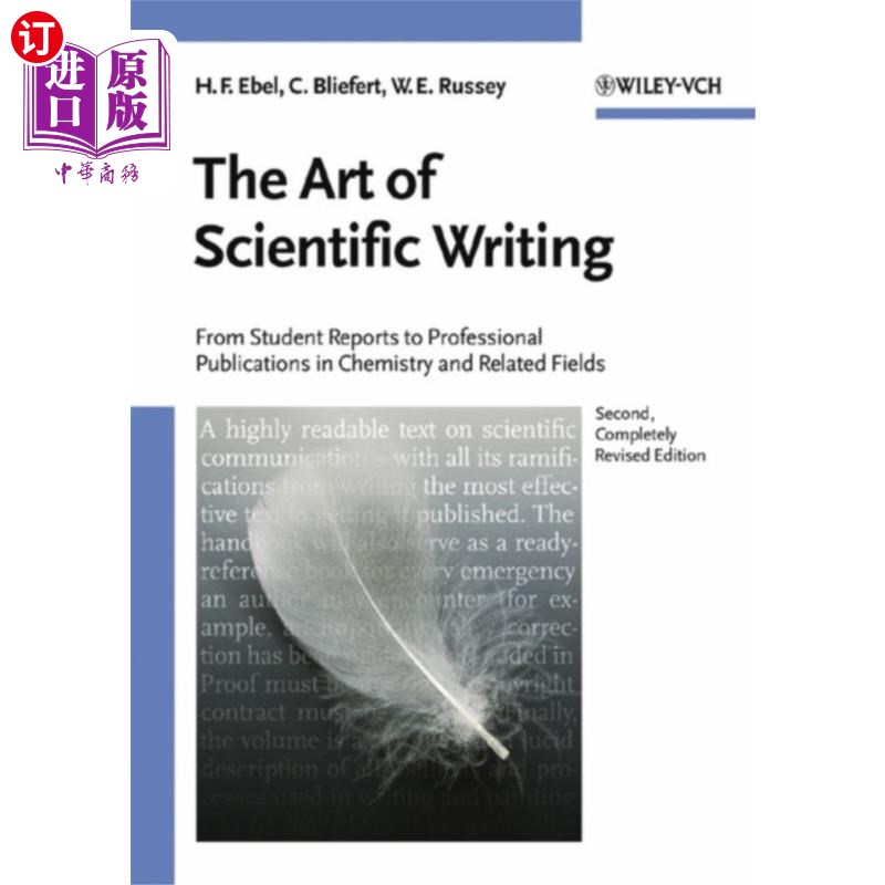海外直订Art of Scientific Writing - From Student Reports to Professional Publications in 科技写作艺术