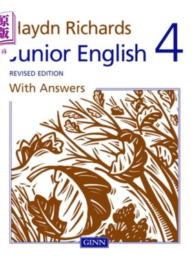 海外直订Haydn Richards Junior English Book 4 With Answers (Revised Edition) 海顿·理查兹初级英语第四册附答案（修订版）
