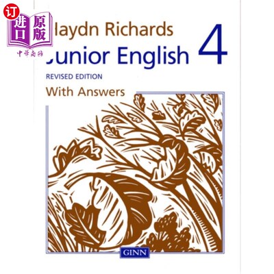 海外直订Haydn Richards Junior English Book 4 With Answers (Revised Edition) 海顿·理查兹初级英语第四册附答案（修订版）
