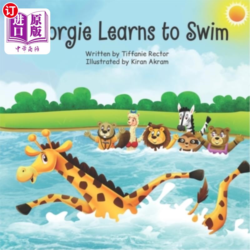 海外直订Georgie Learns to Swim 乔治学游泳