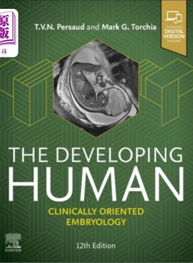 海外直订医药图书The Developing Human: Clinically Oriented Embryology 发育中的人类：临床胚胎学