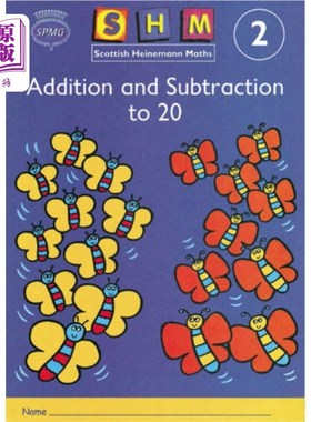 海外直订Scottish Heinemann Maths 2: Addition and Subtrac... 苏格兰海涅曼数学2:加减法到20活动手册8包