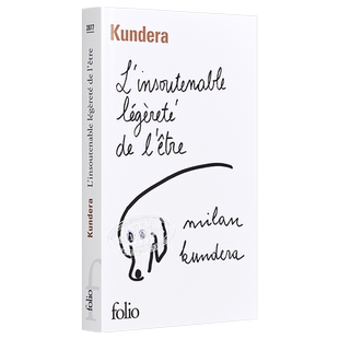 生命不能承受之轻 米兰 昆德拉 法文原版 法文文学 L'Insoutenable Legerete De l'Etre Kundera