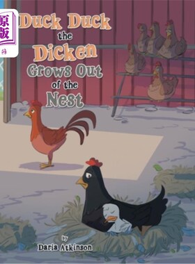 海外直订Duck Duck the Dicken Grows out of the Nest 鸭鸭从窝里出来了