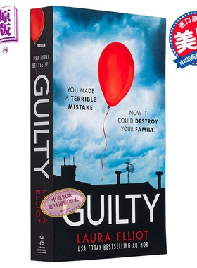 过失 Guilty 英文原版 Laura Elliot 现代小说 世界现当代文学 推理与惊悚小说【中商原版】