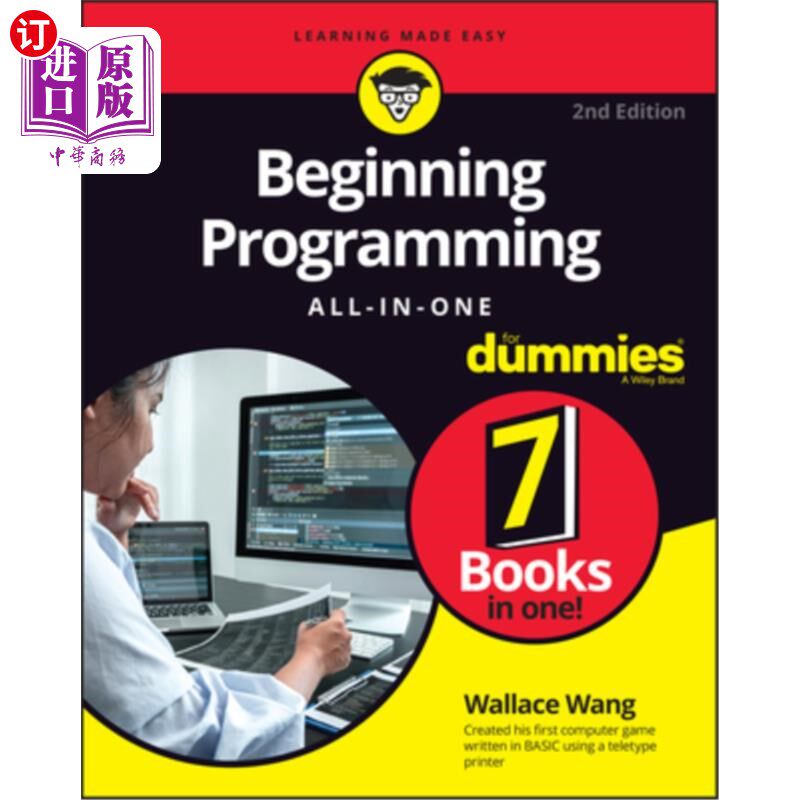 海外直订Beginning Programming All-In-One for Dummies 开始编程一体化傻瓜