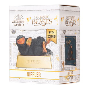 神奇动物在哪里 嗅嗅玩偶 有声摆件 手办 Fantastic Beasts The Niffler With Sounds 英文原版 电影周边