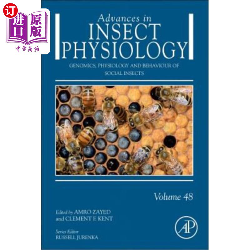 海外直订Genomics, Physiology and Behaviour of Social Insects: Volume 48 群居昆虫的基因组学、生理学和行为：第48卷