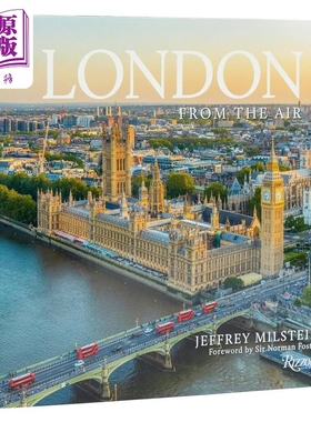 预售 London from the Air 进口艺术 俯瞰伦敦 Rizzoli 高空摄影集城市景观摄影【中商原版】