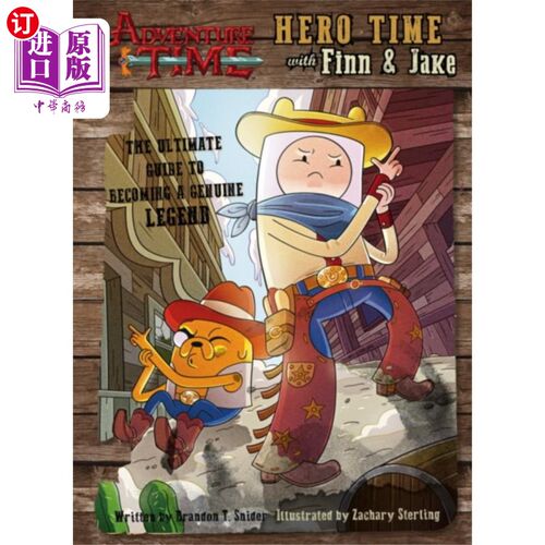 海外直订Adventure Time - Hero Time with Finn and Jake 冒险时间-与芬恩和杰克的英雄时间