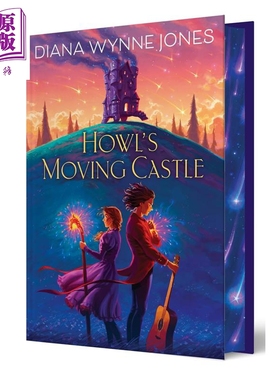 哈尔的移动城堡 限量刷边版 Howl's Moving Castle Deluxe Limited Edition 英文原版 儿童文学小说故事 进口图书【中商原版?