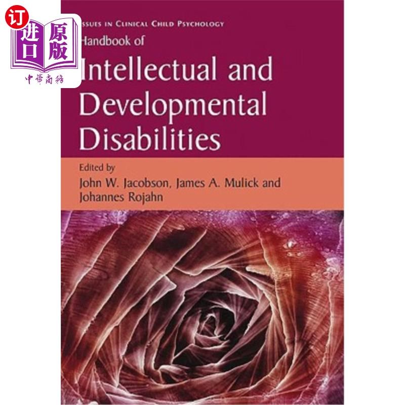 海外直订Handbook of Intellectual and Developmental Disabilities 智力和发育障碍手册