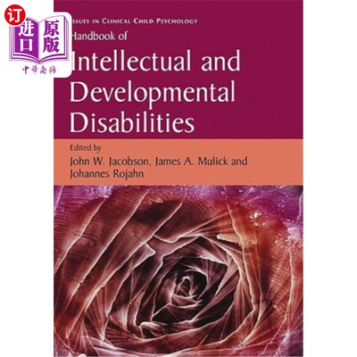 海外直订Handbook of Intellectual and Developmental Disabilities 智力和发育障碍手册