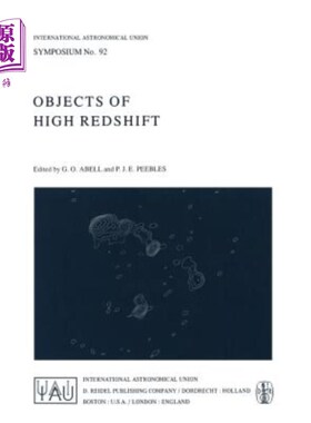 海外直订Objects of High Redshift 高红移的物体