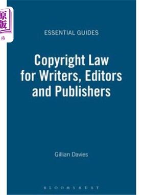 海外直订Copyright for Authors and Editors 作者和编辑的版权