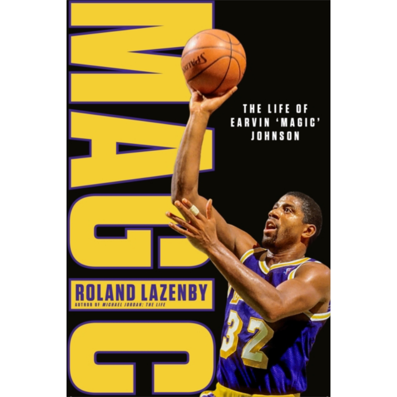 埃尔文约翰逊传记 魔术师 埃尔文约翰逊的一生 Magic The Life of Earvin Magic Johnson 英文原版篮球明星篮球周边体育周边体育书