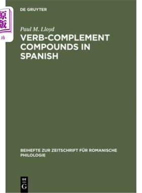 海外直订Verb-complement compounds in Spanish 西班牙语中的动补复合词
