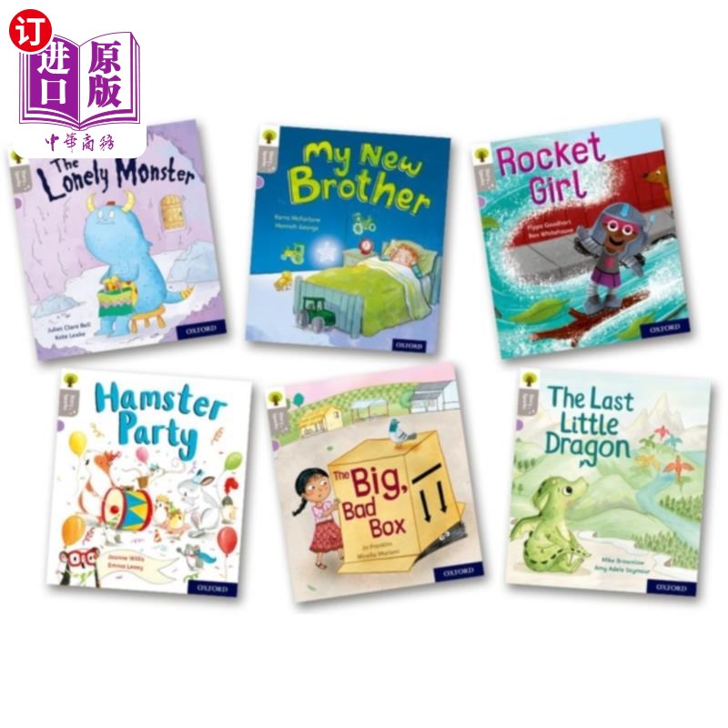 海外直订Oxford Reading Tree Story Sparks: Oxford Level 1... 牛津阅读树故事火花:牛津1级:混合包6