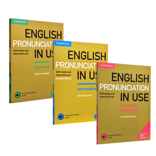 现货 【中商原版】剑桥国际英语语音在用 初级中级高级全三册 3册套装 英文原版 English Pronunciation in Use 配答案和音频